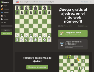 ajedrezonline.es screenshot