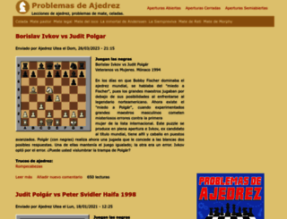 ajedrezutea.com screenshot