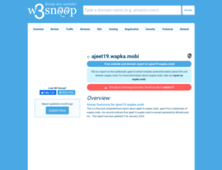 ajeet19.wapka.mobi.w3snoop.com screenshot