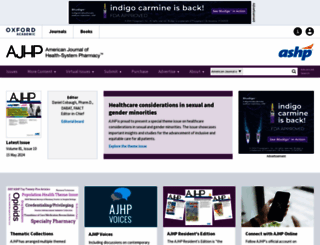 ajhp.org screenshot