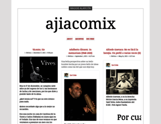 ajiacomix.wordpress.com screenshot