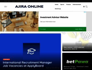 ajiraonline.com screenshot