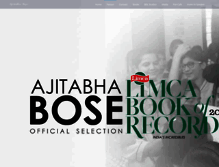 ajitabhabose.com screenshot