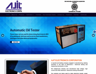 ajitelectronicsco.com screenshot