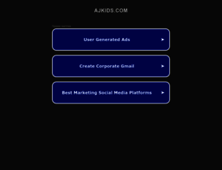ajkids.com screenshot