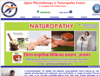 ajmerphysiotherapy.com screenshot