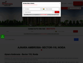 ajnaraambrosia.info screenshot