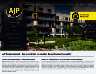 ajp-investissement.com screenshot