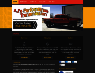 ajperformancetransmission.com screenshot