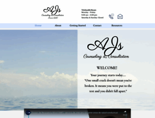 ajscounselingsvc.com screenshot