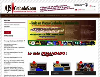ajsgrabados.com screenshot