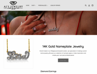 ajsjewelers.com screenshot