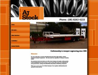 ajstock.com.au screenshot