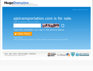 ajstransportation.com screenshot