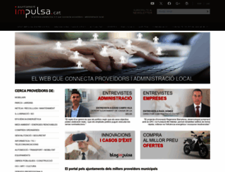 ajuntamentimpulsa.cat screenshot