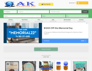 ak-free-classifieds-ads.com screenshot