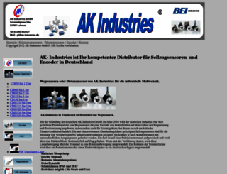 ak-industries.de screenshot
