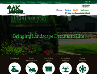 ak-lawncare.com screenshot