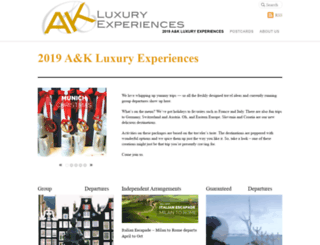 ak-luxury-experiences.com screenshot