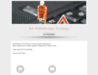 ak-webdesign.ch screenshot