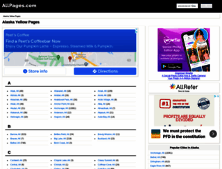 ak.allpages.com screenshot