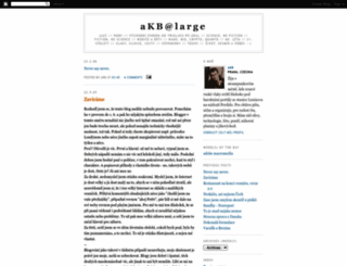 akabelog.blogspot.cz screenshot