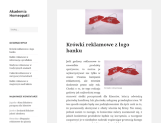 akademia-homeopatii.pl screenshot