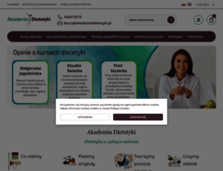 akademiadietetyki.pl screenshot