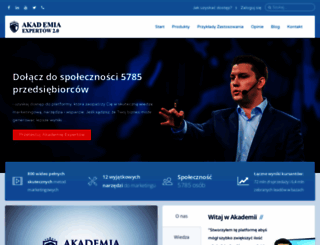 akademiaexpertow.pl screenshot
