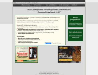 akademiagastronomiczna.sggw.pl screenshot