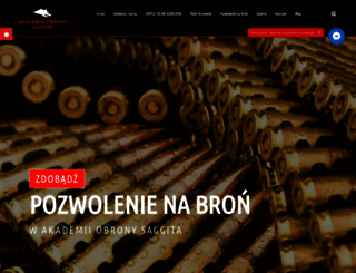 akademiaobrony.pl screenshot