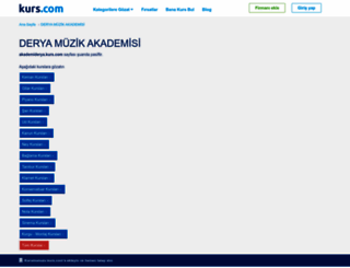 akademiderya.kurs.com screenshot