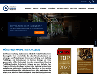 akademie-marketing.com screenshot