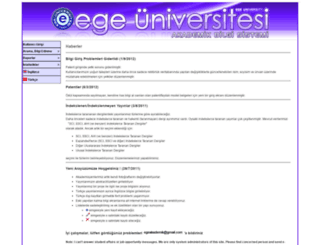 akademik.ege.edu.tr screenshot
