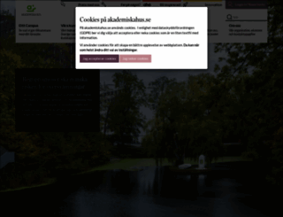 akademiskahus.se screenshot