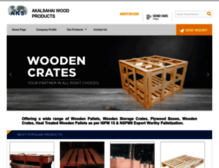 akalsahaiwoodproducts.com screenshot