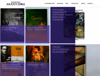 akant.org screenshot