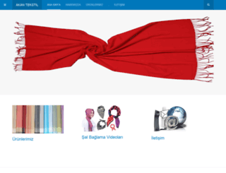 akantekstil.com screenshot