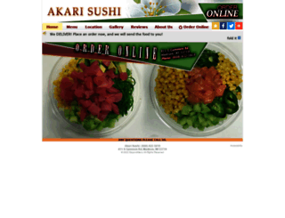akarisushiwi.com screenshot
