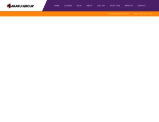 akaruigroup.com screenshot