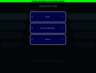 akasha.com screenshot