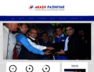 akashpadhiyar.com screenshot