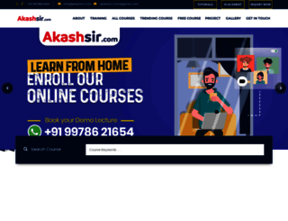 akashsir.com screenshot