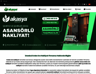 akasyanakliyat.com.tr screenshot