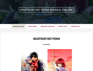 akatsuki-no-yona.com screenshot