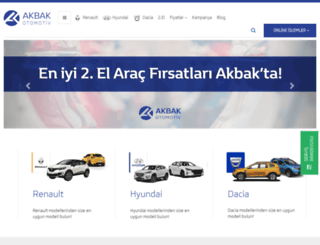 akbak.com.tr screenshot