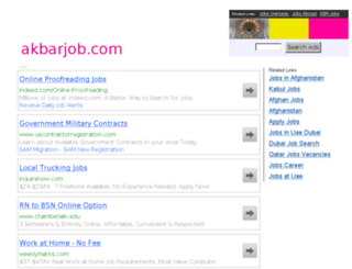 akbarjob.com screenshot