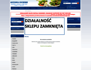 akcesoria-kuchenne.pl screenshot