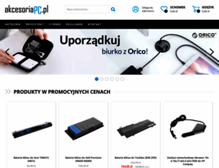 akcesoriapc.pl screenshot