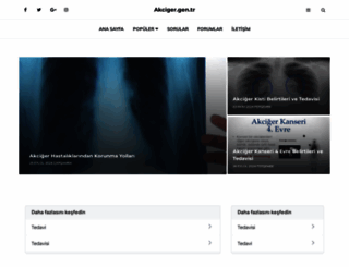 akciger.gen.tr screenshot